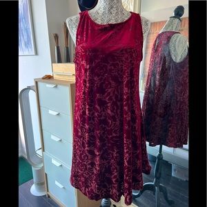 Old Navy Velvet Swing Dress
